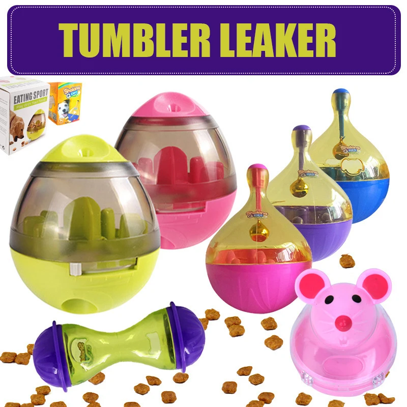 Колпачок для питомцев мяч утечки еды Умная игрушка собак кошек и автоматическое