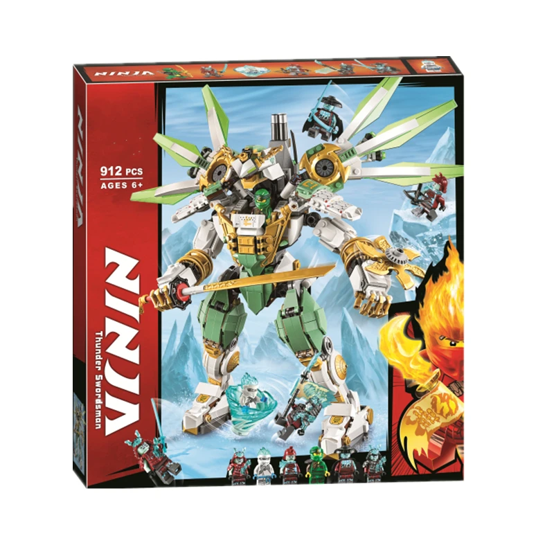 New Ninja Lloyd's Titan Mech Compatible with 70676 Building Model Blocks lepining lepinblocks Toys Best Gifts | Игрушки и хобби