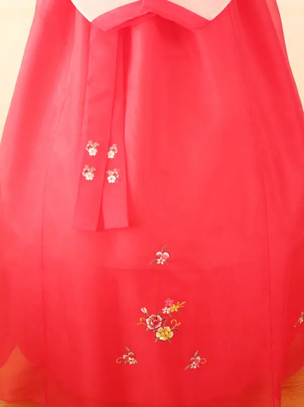 Женское платье ханбок на заказ корейские Традиционные национальные костюмы для