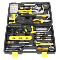 218pcs iron household tool set repair handstool tap die kit combination remove broken screws bolts wire thread inserts