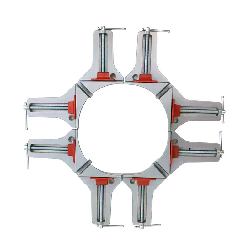 4 шт. прочный угловой зажим 90 градусов прямоугольный для деревообработки