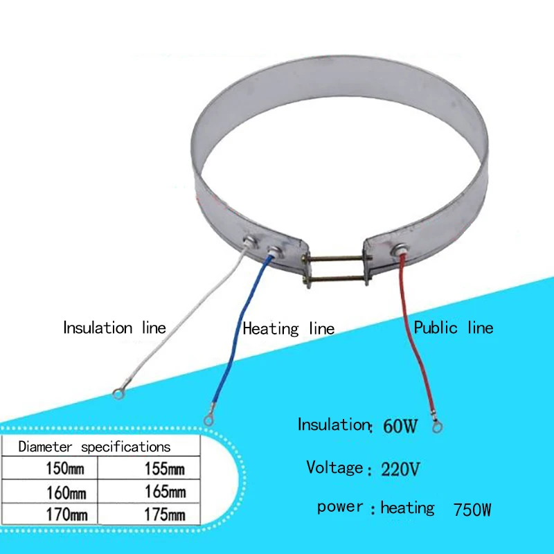 2 шт. тонкие обогреватели Электрический обогревательный элемент электрический