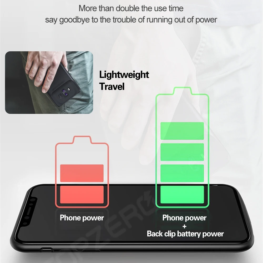 Чехол для зарядного устройства Huawei P20 Pro/Mate 20X/View 10/P10/Mate 9 чехол аккумулятора
