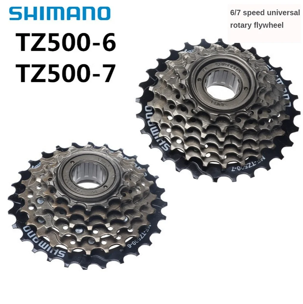 

Shimano Bicycles Freewheel, MF-TZ500 / TZ21 7 Speed Cassette Freewheel 14-28T for MTB Road Cycling Bike Update from TZ21