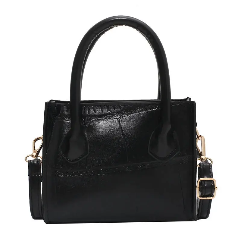 

Woman Handbag Crossbody Bags for Women Bags Shoulder Bag Purse Fashion 2021 Retro All-match PU Leather Stone Pattern Luxury Bag