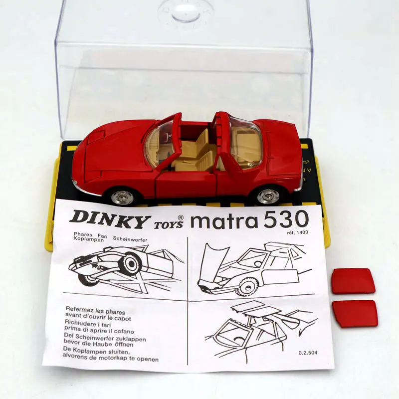 Коллекционные модели автомобилей Atlas 1:43 Dinky toys 1403 Matra Sports M 530 | Игрушки и хобби