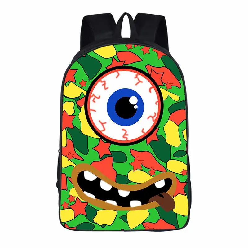 

Classic Kawaii Tokyo Ghoul Student School Bags Youthful Notebook Backpacks 3D Printed Oxford Waterproof Boys/Girls Small Bags