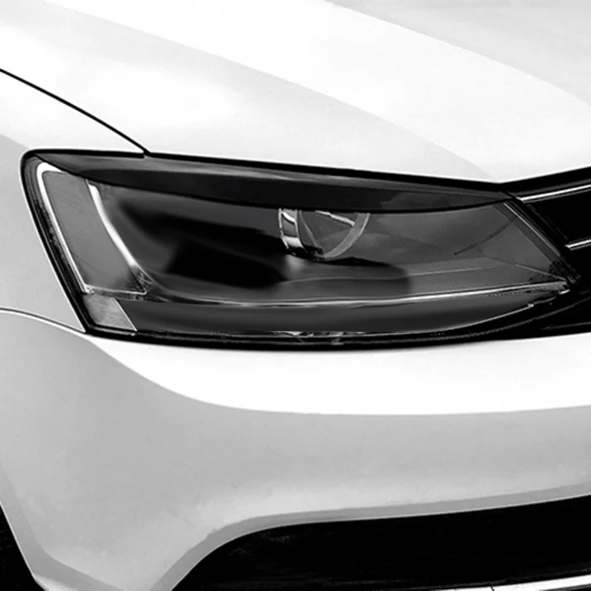 

Car Headlights Eyebrow Eyelids Sticker for Volkswagen Jetta MK6 Car