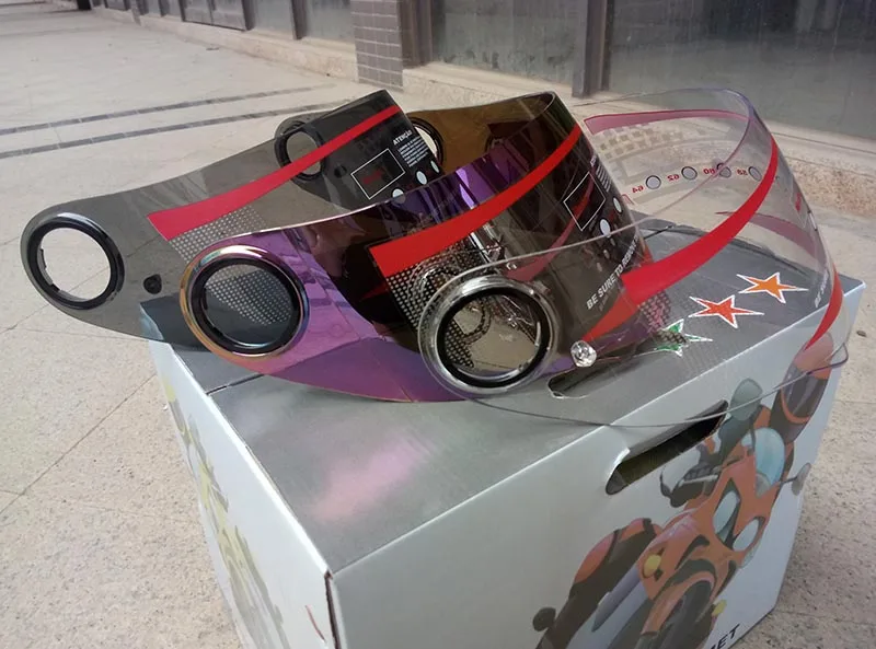 Козырек для мотоциклетного шлема на все лицо Бесплатная доставка № 318 бренда