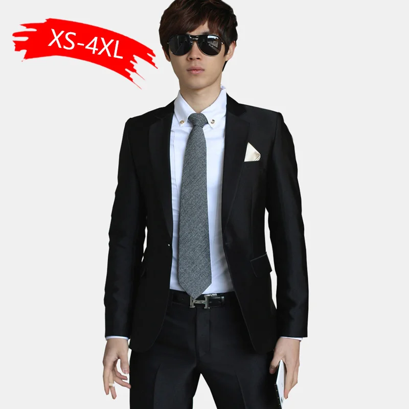 Роскошные мужские свадебные 2 шт. костюм для мальчиков блейзеры зауженный мужчин