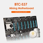 Материнская плата для майнинга BTC S37 Pro, 8 PCIE 16X, графическая карта SODIMM DDR3 SATA3.0, поддержка VGA + HDMI, совместима с Майнером BTC
