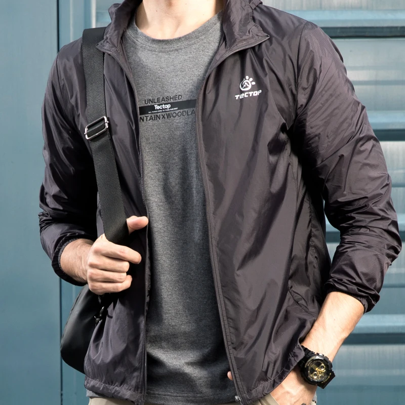 Уличная Мужская Женская быстросохнущая УФ водонепроницаемая ветрозащитная