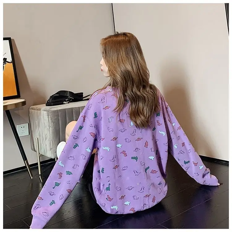 

Blue sweater women's spring new spring thin early spring small design