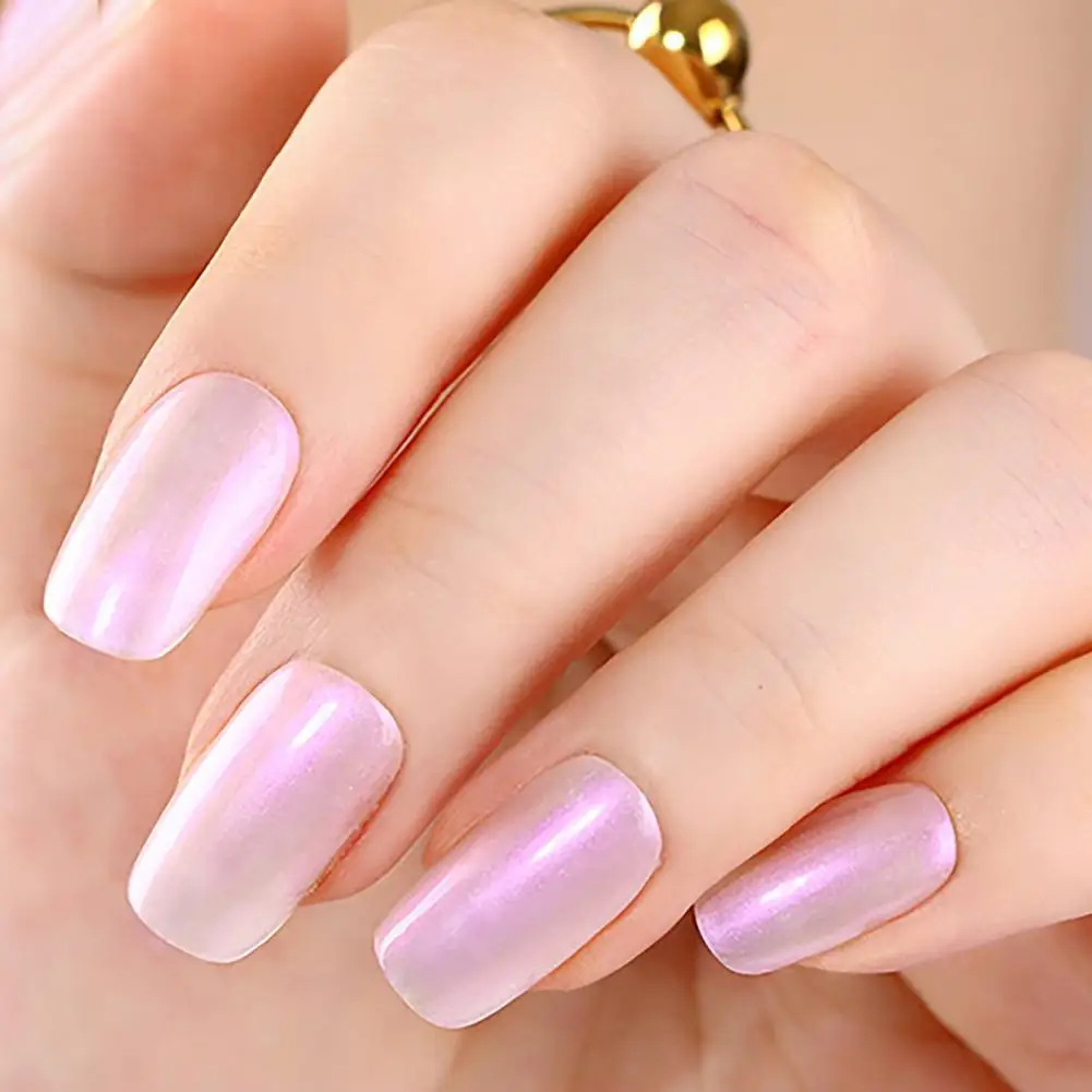 

Nail Polish Lacquer Quick Drying No Odor Shell Nail Polish Glittering Pearl Gel Nail Color Polish Nail Gel Polish 7ml