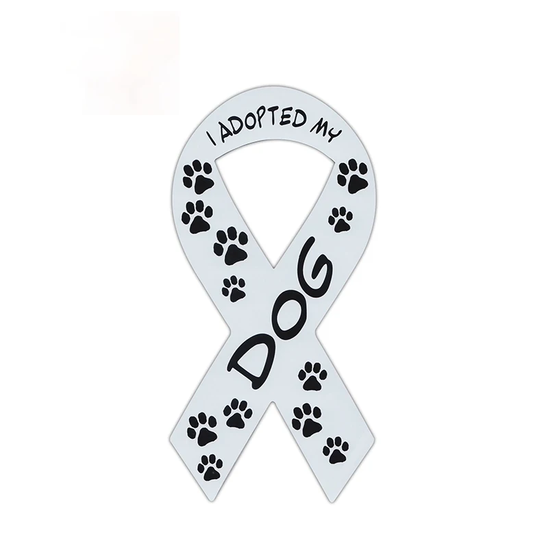 

Personality Ribbon Shaped Dog Trucks Window Decal Sticker Auto Motorcycle Car Stickers Accessories Cover Scratches Waterproof