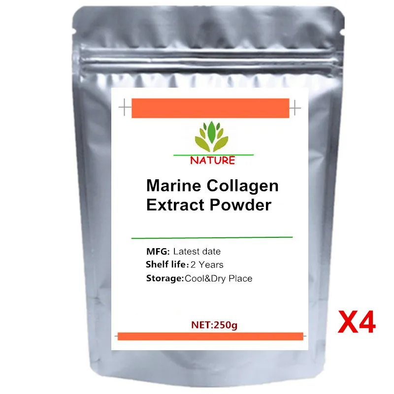 

100% Pure Marine Collagen Extract Powder Hair Skin Nail Anti Ageing