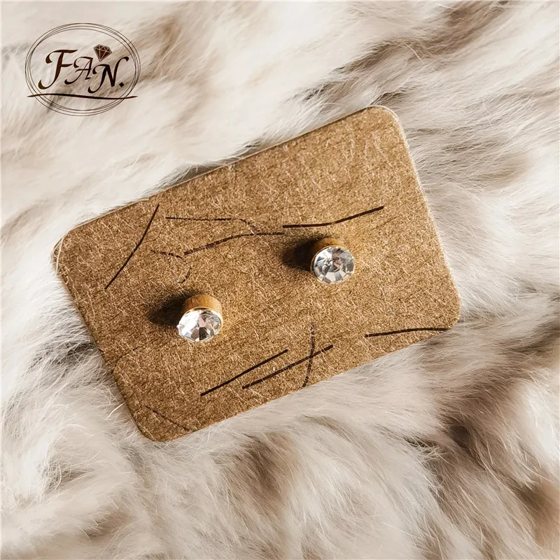 

Classic Final Sale 4mm Diameter Daily Golden and Silver Color Rhinestone Fashion Style Stud Earrings Fit for Party Date Work