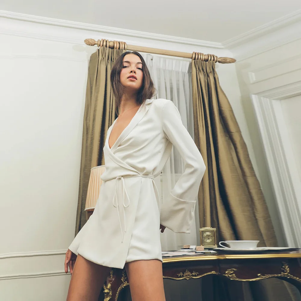 Vestidos mujer 2019 осенне зимние женские платья элегантные сексуальные вечерние белого