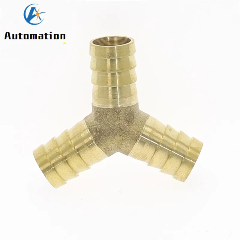 Латунный сращиватель фитинг для труб y образной формы 3 ходовой шлангный зажим 4