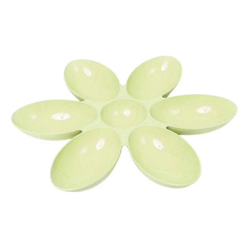 

Petal-Shaped Pet Bowls Food Feeder Water Drinking Anti Choke Puppy Cat Slow Feeder Healthy Diet Dinner Dish Lots Dog Cat Share
