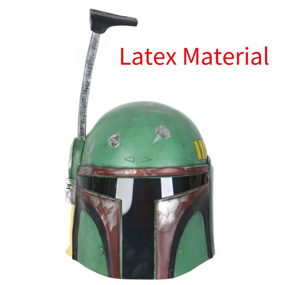 Шлем Boba Fett из ПВХ/искусственный костюм для взрослых реквизит Хэллоуина дня