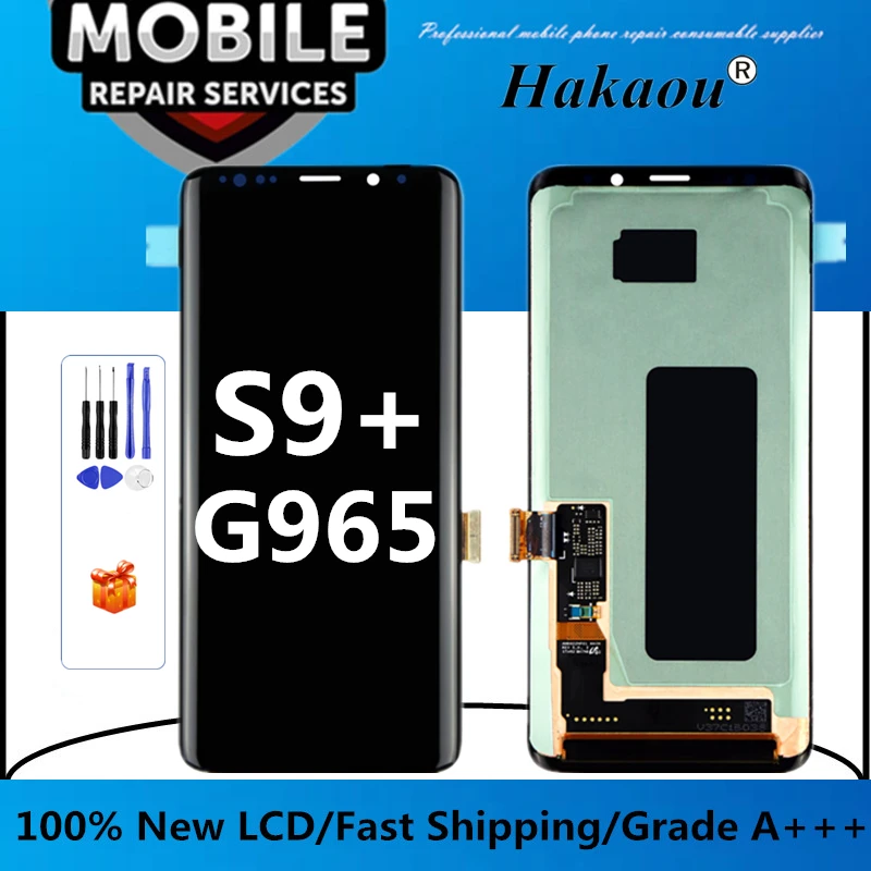 Fftrends 1 шт. OEM A +++ Качество для Samsung Galaxy S9 + Plus ЖК дисплей сенсорный экран дигитайзер