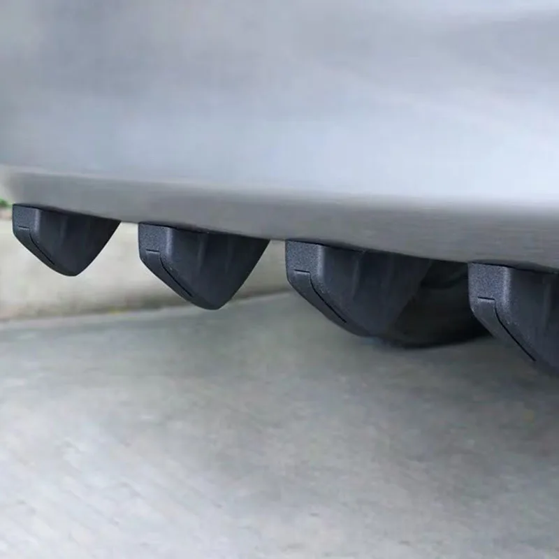 4 шт. Универсальный Автомобильный задний бампер литая Акула спойлер для Subaru Forester