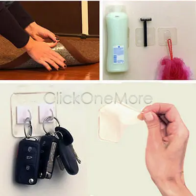 10 шт. супер липкий силикагелевый захватный коврик нескользящий для приборной