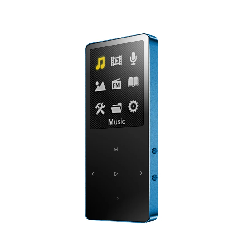 Blue IQQ X2 Bluetooth 4,2 MP3 плеер без потерь 40 ГБ HiFi портативный аудио Walkman с fm-радио электронная книга Диктофон MP3 музыкальный плеер - Цвет: Blue