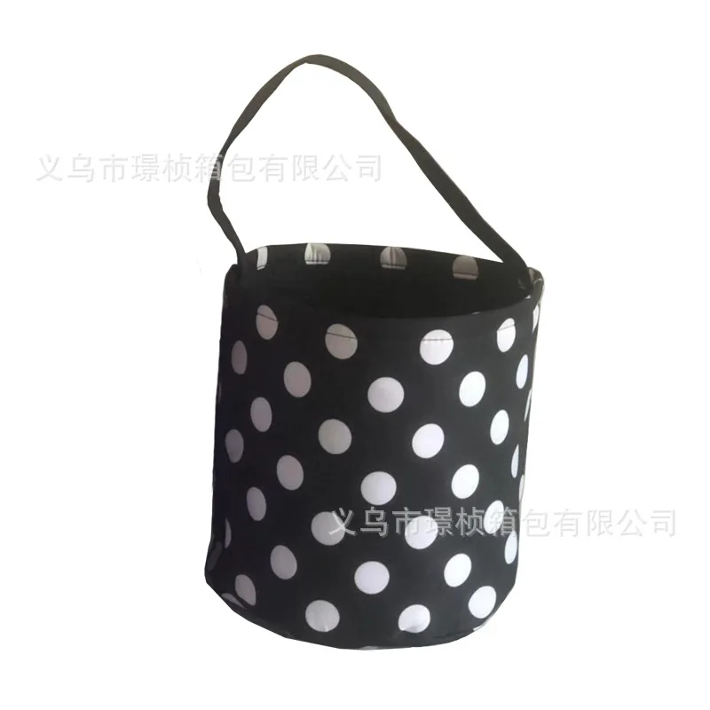 Новинка 2021 украшение для Хэллоуина сумка конфет в горошек летучая мышь тыква