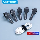 Vention USB кабель для намотки кабеля Органайзер 20 штупаковка для галстуков мышь держатель для наушников iPhone кабель управления обруч лента протектор