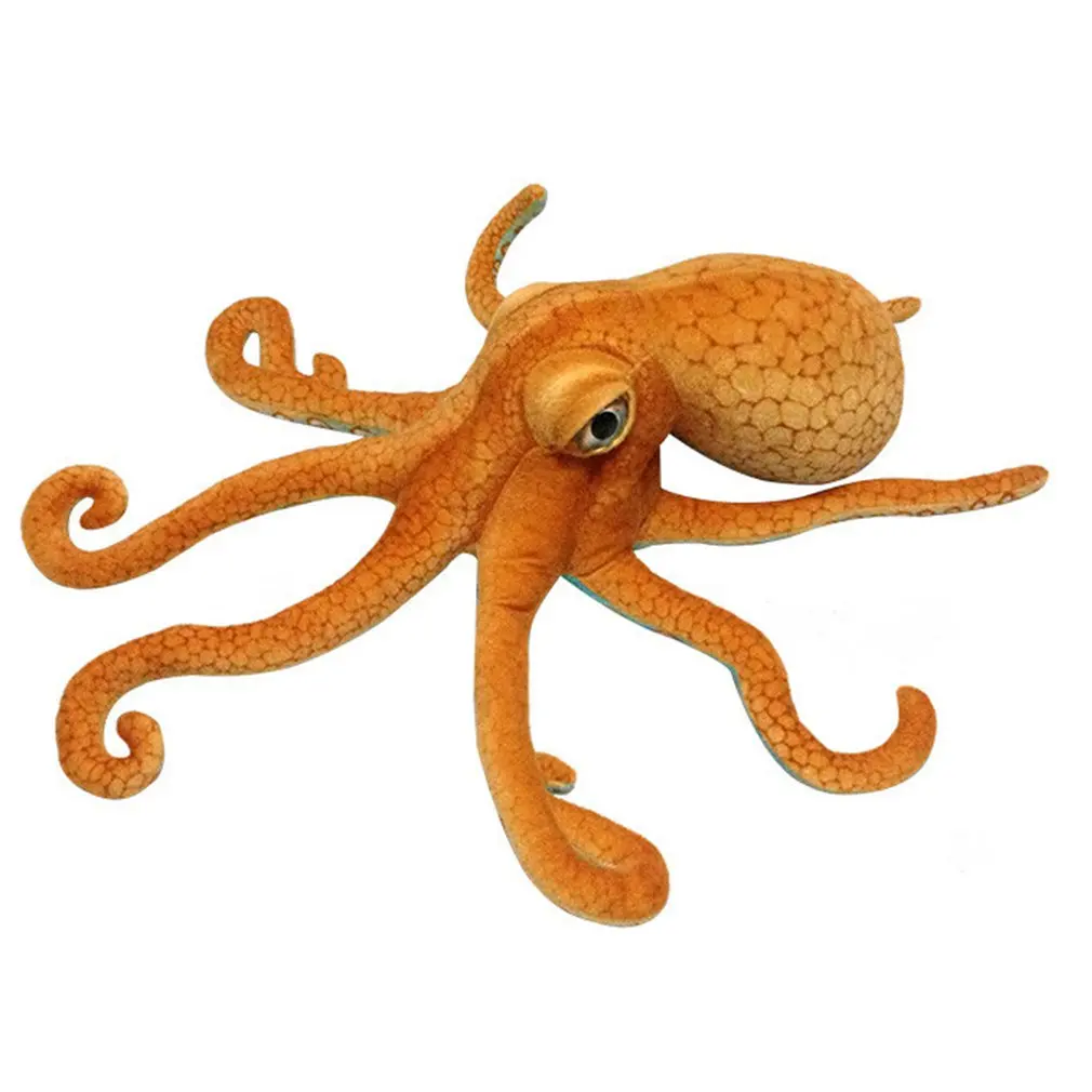 

1 pcs Simulation Octopus Doll Octopus Plush Toy Pillow Seabed Animal Squid Doll Creative Octopus Gift