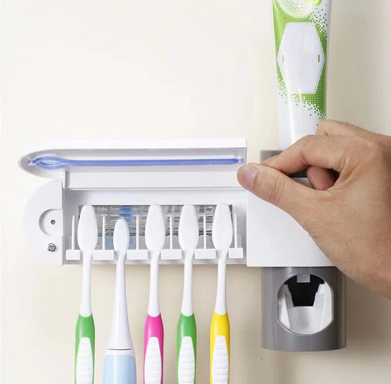 3 в 1 многофункциональная ультрафиолетовая зубная щетка стерилизатор для