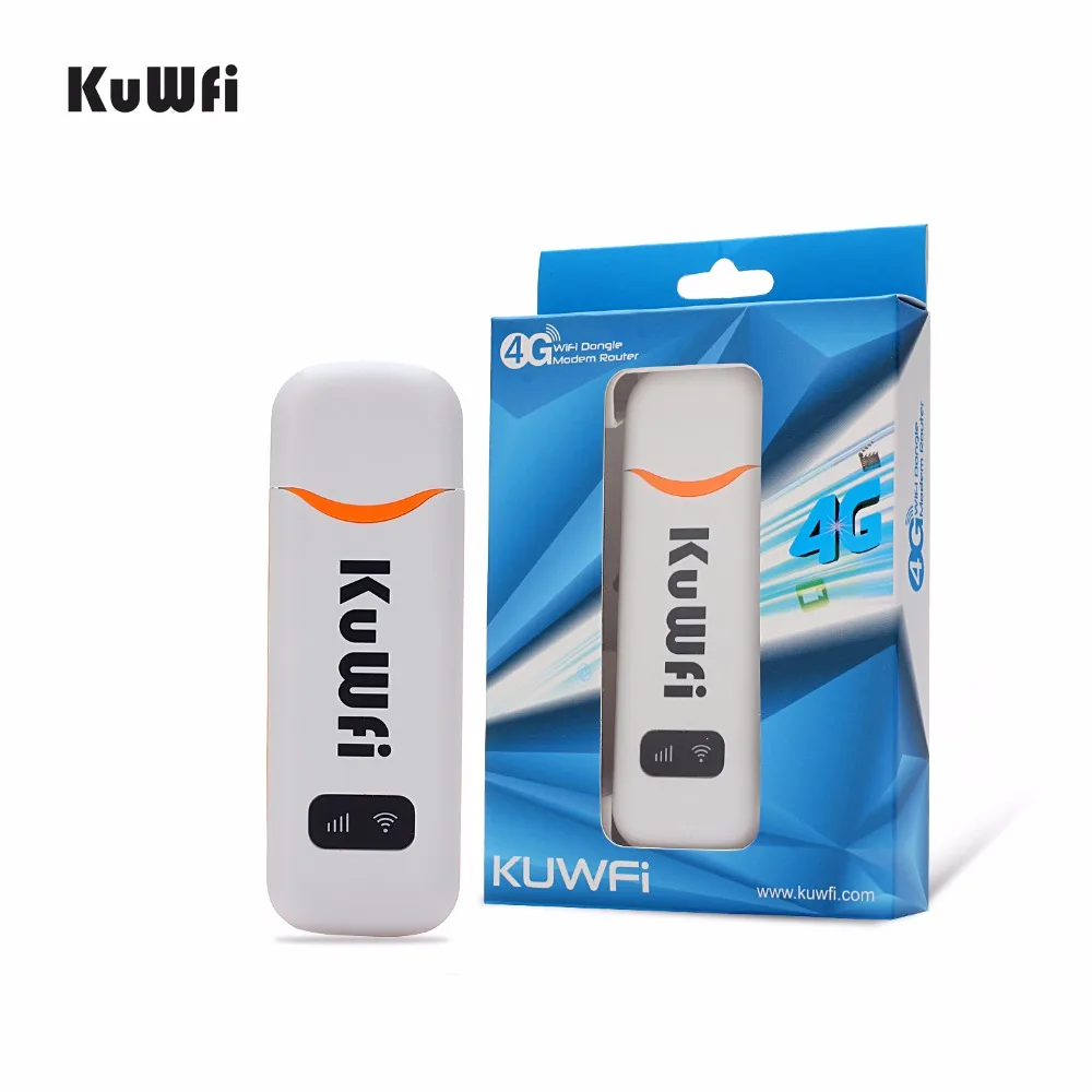 Kuwfi 3G/4G USB модем 4G LTE Wifi роутер и ключ WCDMA разблокированный WiFi карманная сетевая