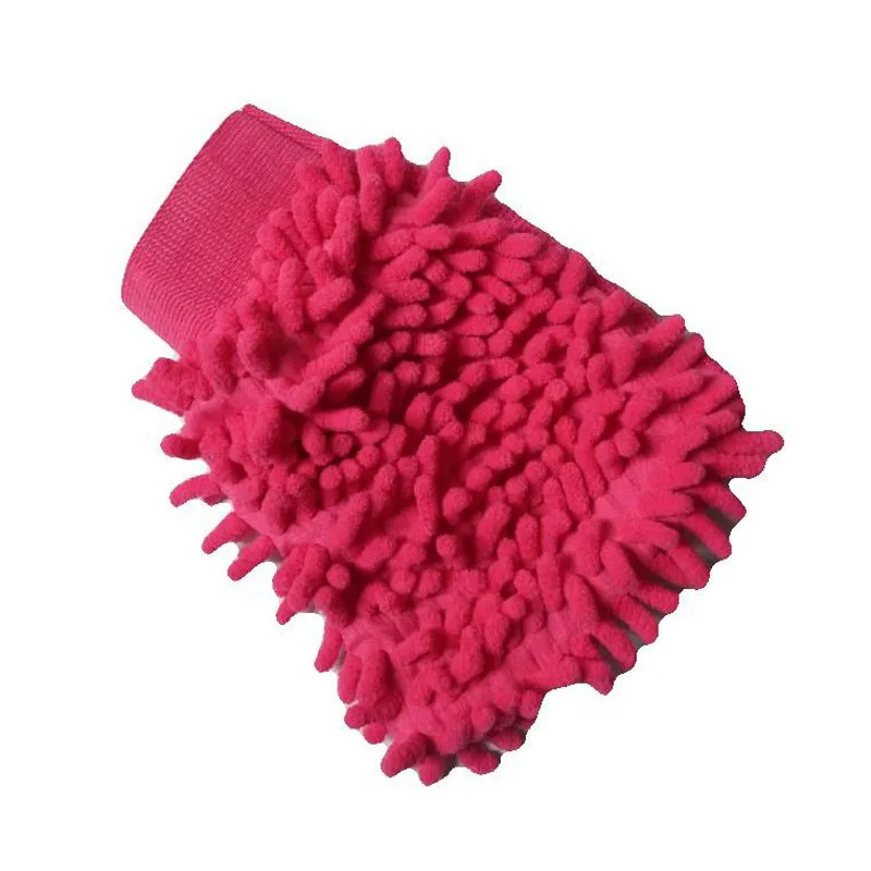 

Car Cleaning Gloves One-sided Coral Car Wash Gloves Car Wash Tool Cleaning Cloth
