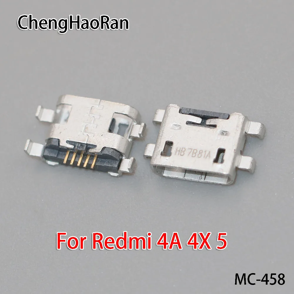 ChengHaoRan 1 шт./лот Micro USB разъем для зарядки Разъем порта Redmi 4A 4X5/5A/5 plus Jack запасные
