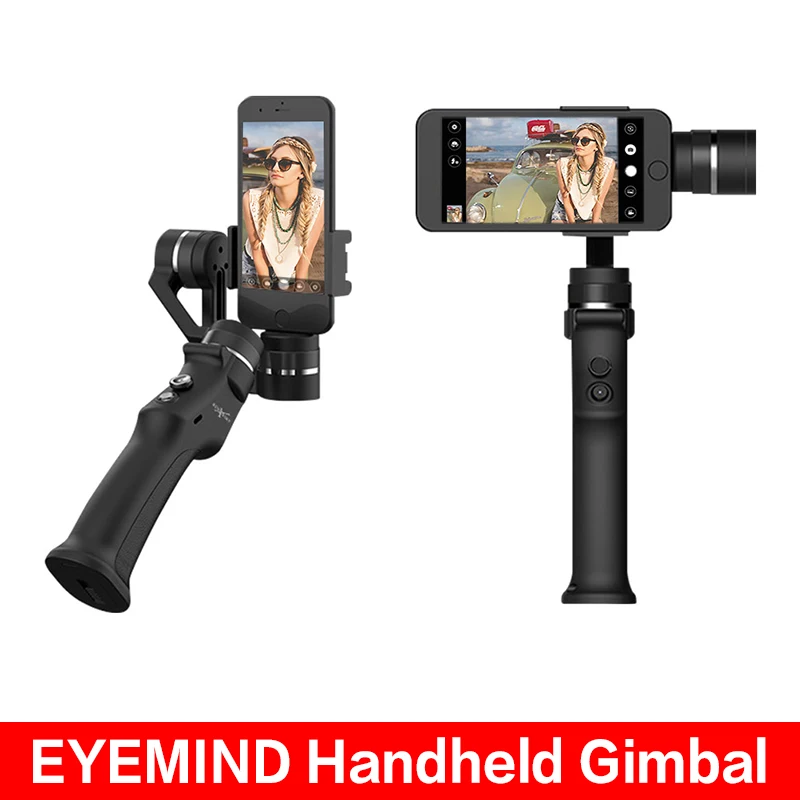 EYEMIND 3-осевой карданный стабилизатор смартфона VS Zhiyun Smooth 4/Q моделью для iPhone X, 8 Plus, 8, 7 Android камеры