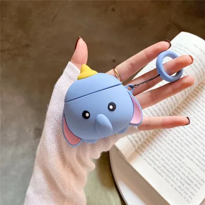 S-32 Мобильный телефон с мультяшками брелок силиконовый чехол для Apple Airpods чехол Аксессуары Bluetooth наушники защитный Брелок «Обложка» - Цвет: S-32