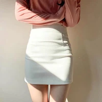 new micro mini skirts sexy girls casual package hip short skirts women high waisted tight office bodycon wrap skirts
