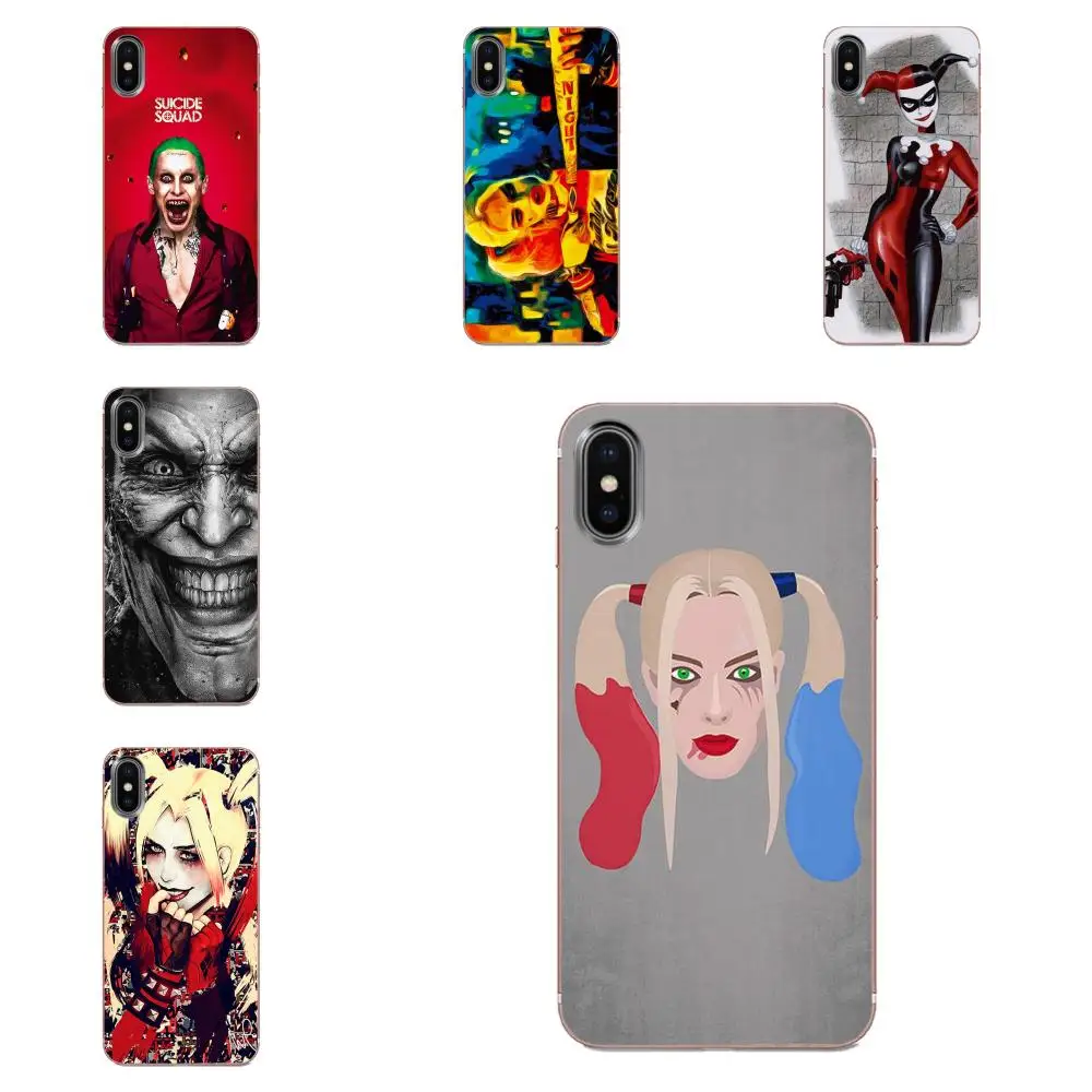 Гибридный чехол для Sony Xperia Z Z1 Z2 Z3 Z4 Z5 compact Mini M2 M4 M5 T3 E3 E5 XA XA1 XZ Premium Joker Quinn Dc
