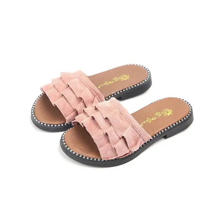 Сандалии для девочек из искусственной кожи летние 2021 | Детская одежда и обувь