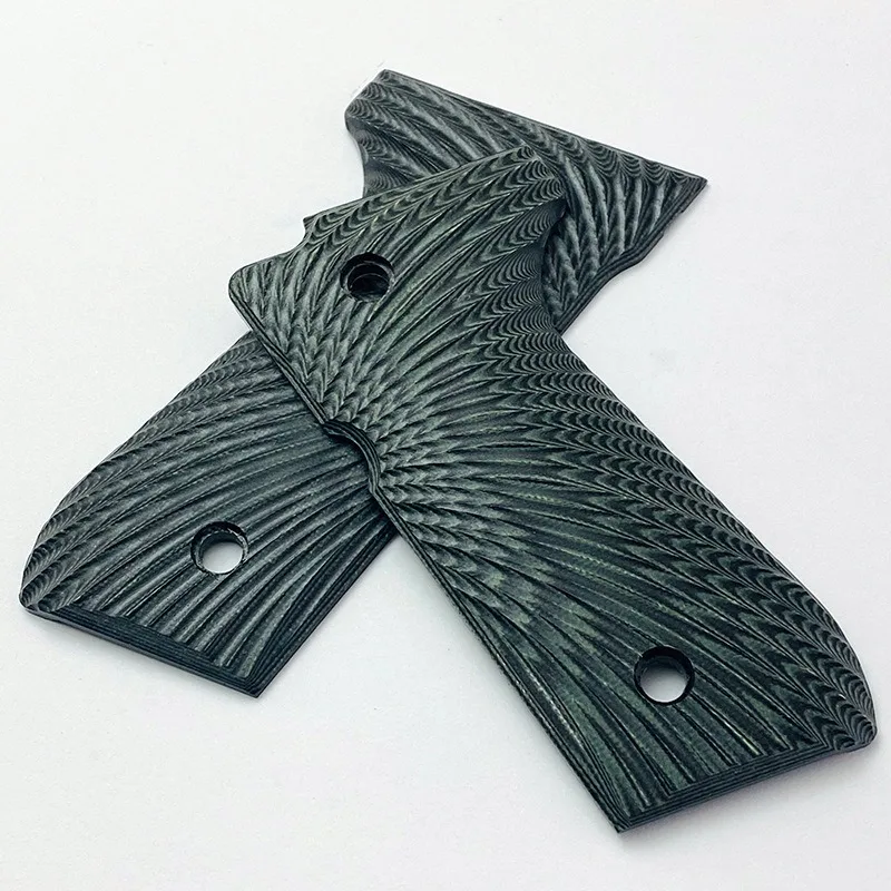 Фото Ручки G10 Sunburst Texture, хвостовик для Beretta, ручки 92FS, полноразмерные 92 FS M9 92A1 96A1 92 INOX Охотничьи винты Inclu №3