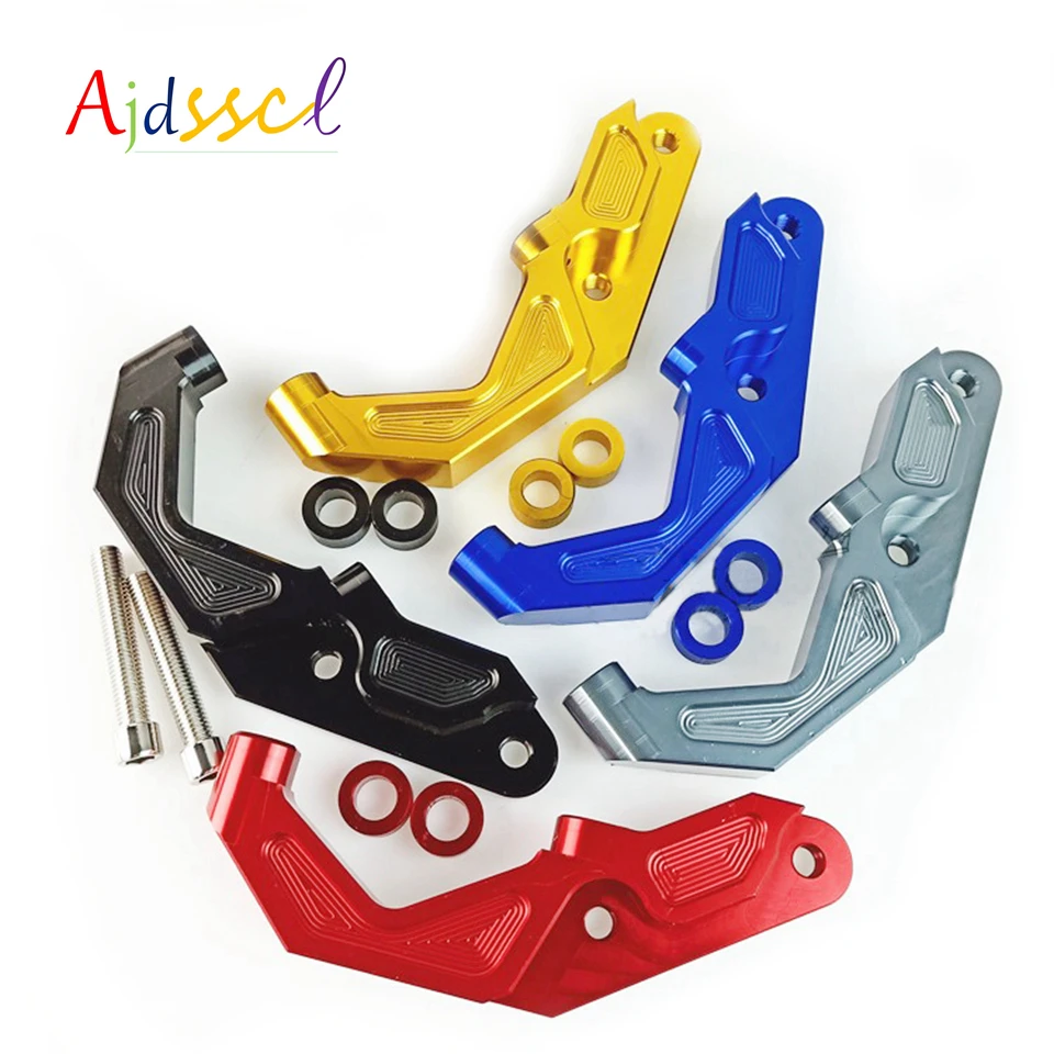 

Motorcycle 100MM Brake Caliper Mouting Bracket for 245/260MM Front Brake Disc CNC Brake Installation Adapter for Yamaha-CYGNUS-X