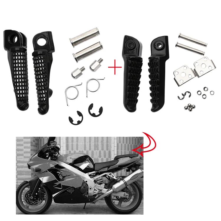 Подножки для ног мотоцикла передняя задняя Kawasaki ZX 6R 03 12 10R 04 9R 98 Ninja ZX10R 650R