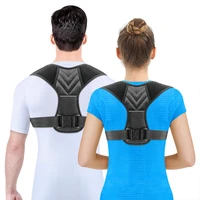 posture corrector for men and women upper back brace clavicle support adjustable back straightener pain relief from neck back