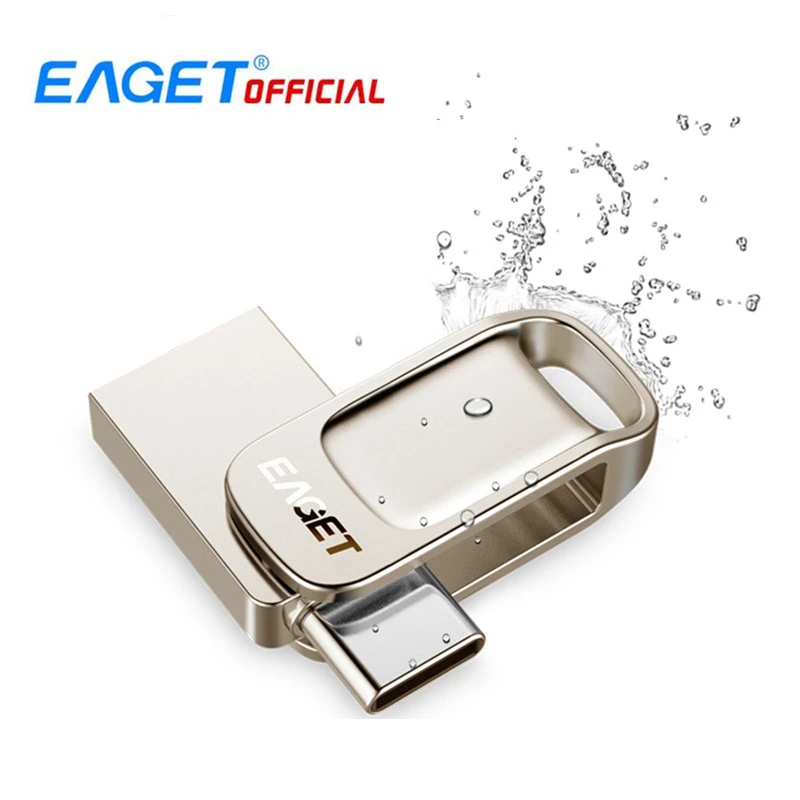 EAGET CU20/CU31 128 ГБ/64 Гб/32 ГБ/16 Гб металлический флеш-накопитель USB 3 0 памяти палка для