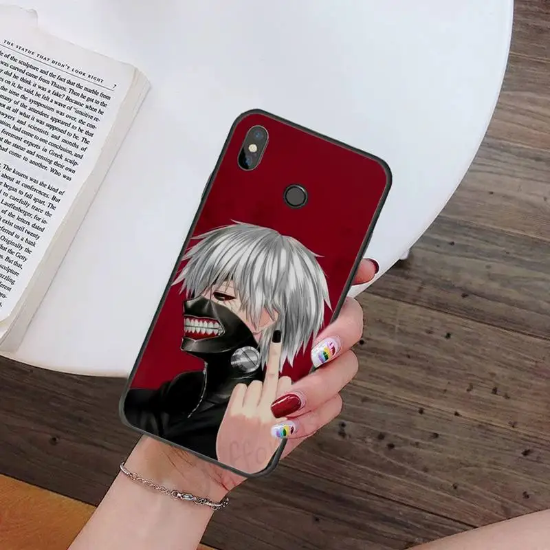 

Tokyo Ghoul Trendy Anime Kaneki Ken luxury Phone Case coque For Xiaomi Redmi note 7 8 9 t k30 max3 9 s 10 pro lite