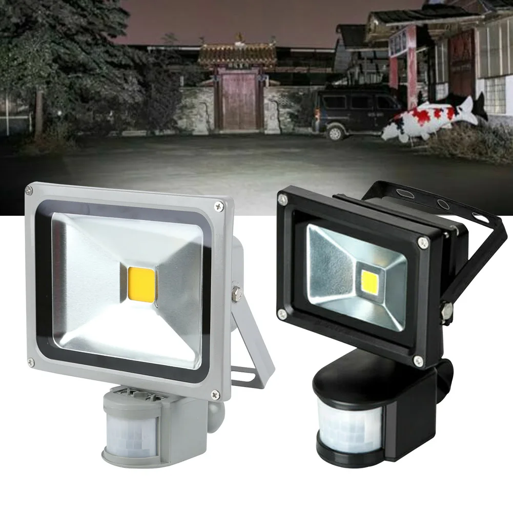 

20W LED Security Flood Light Motion PIR Sensor Outdoor Garden Spot Light