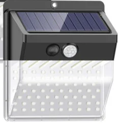 

206LED Solar Powered Light Waterproof IR Motion Sensor Wall Mounted Light for Garden Patio Porch yard aisle porch patio gate