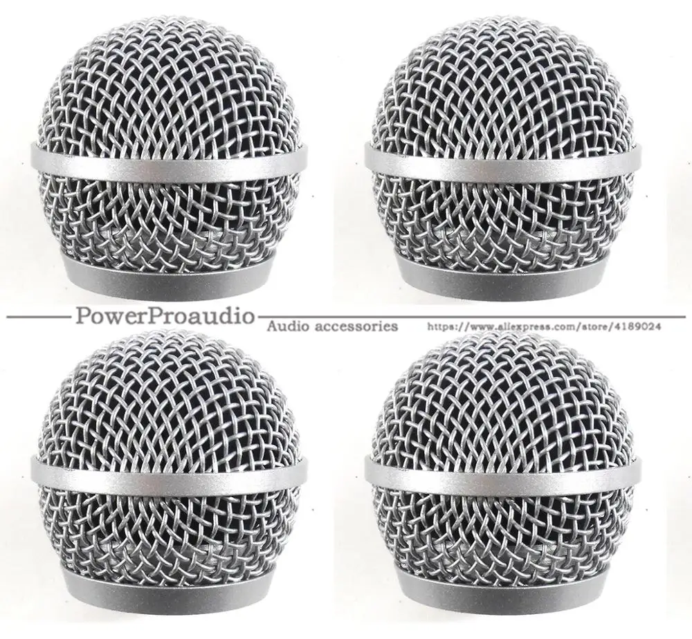 4 шт./лот новая Замена шаровой головкой сетка микрофонная решетка для Shure PG58 PG 58 аксессуары